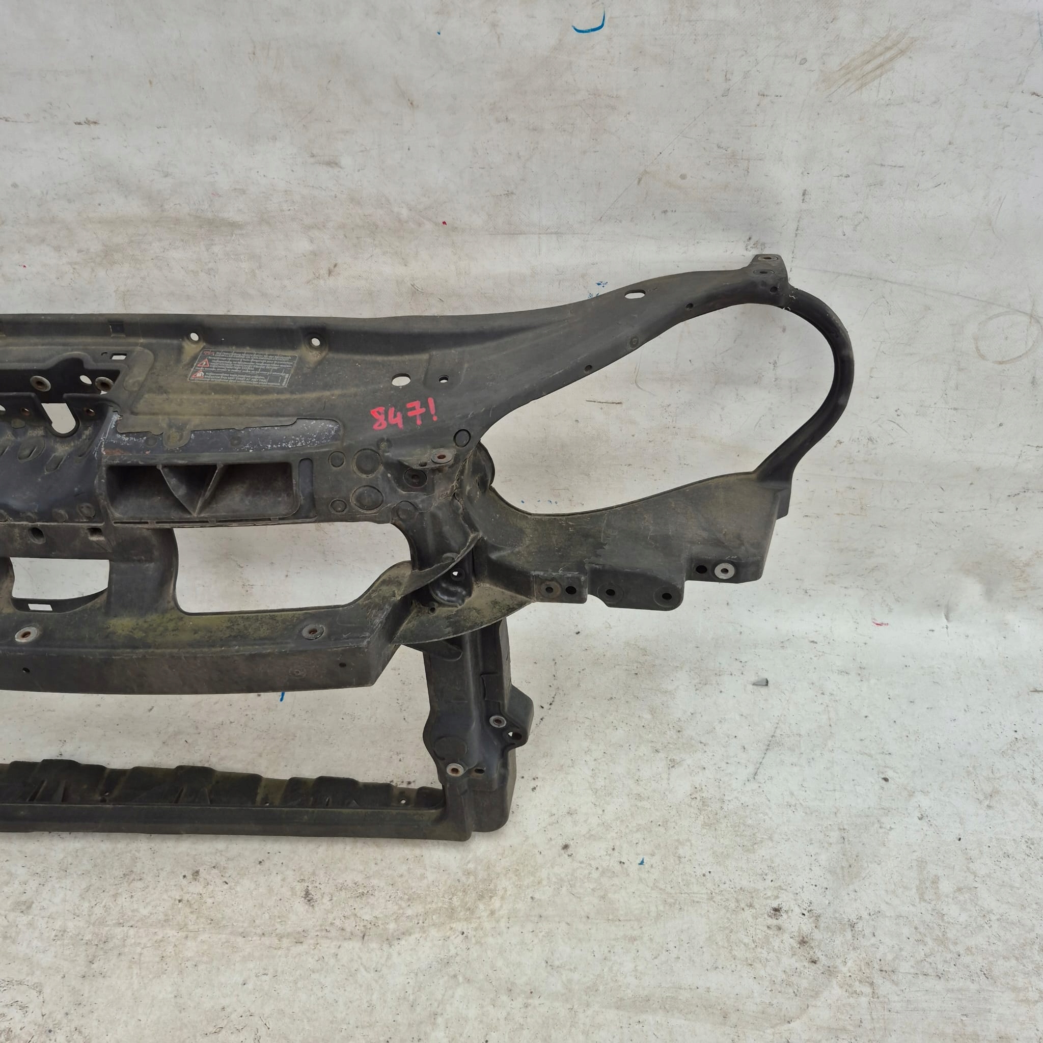 VW POLO IV 4 OKULAR 01-05 support panel for radiators pillar KLIMATYZACJA