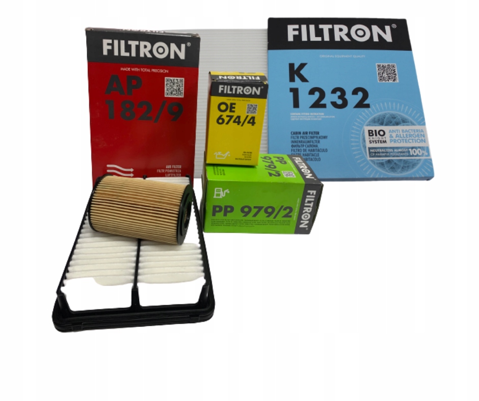 OE674/4 PP979/2 - КОМПЛЕКТ ФІЛЬТРІВ HYUNDAI TUSCON KIA SPORTAGE 2.0 CRDI