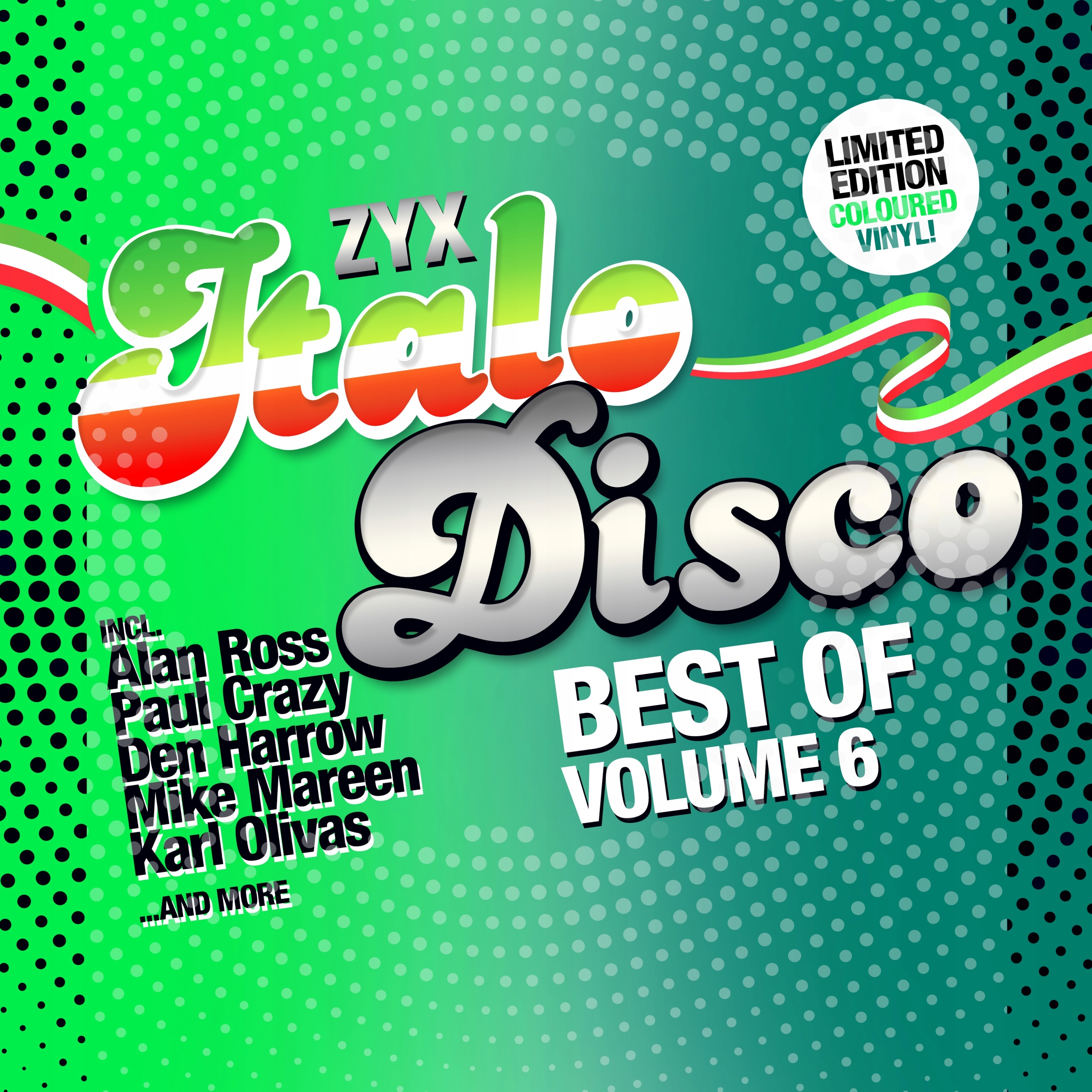 Zyx Italo Disco Best Of vol 6 2024 2x12'' Mike Mareen Ranko Alan Ross