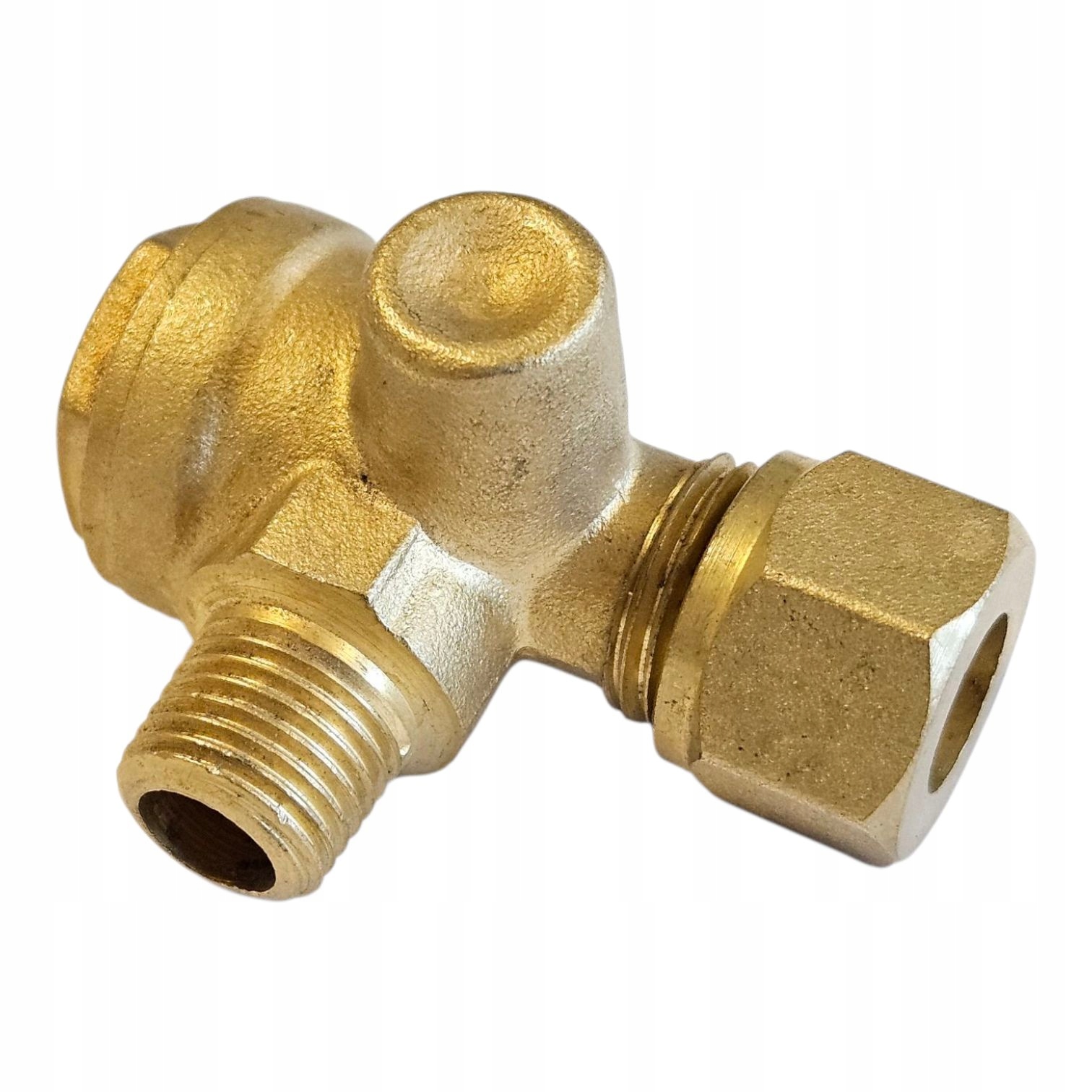 Zawór zwrotny 1/4" rurka 10mm kompresor bezolejowy 6l Stanley Dn 200/8/6