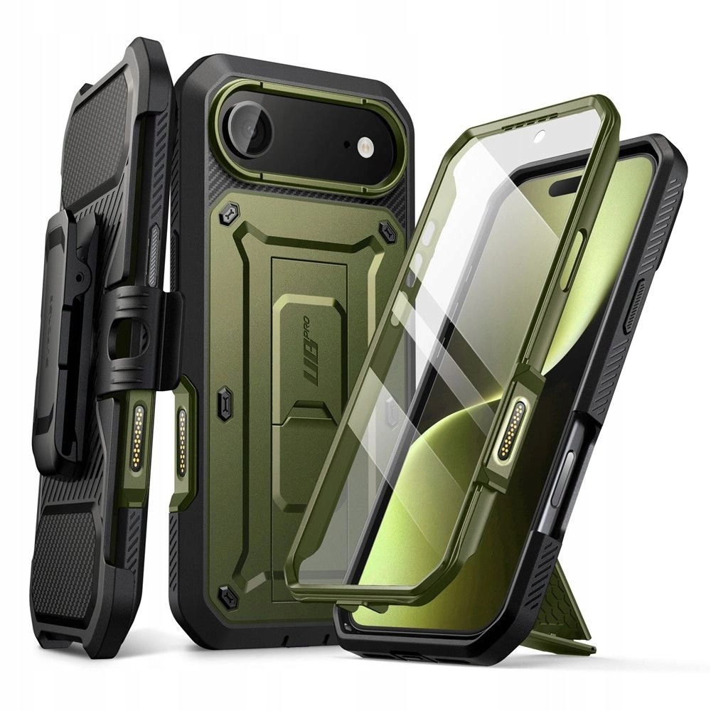 Pouzdro Supcase Ub Pro pro iPhone 17 Air zelené