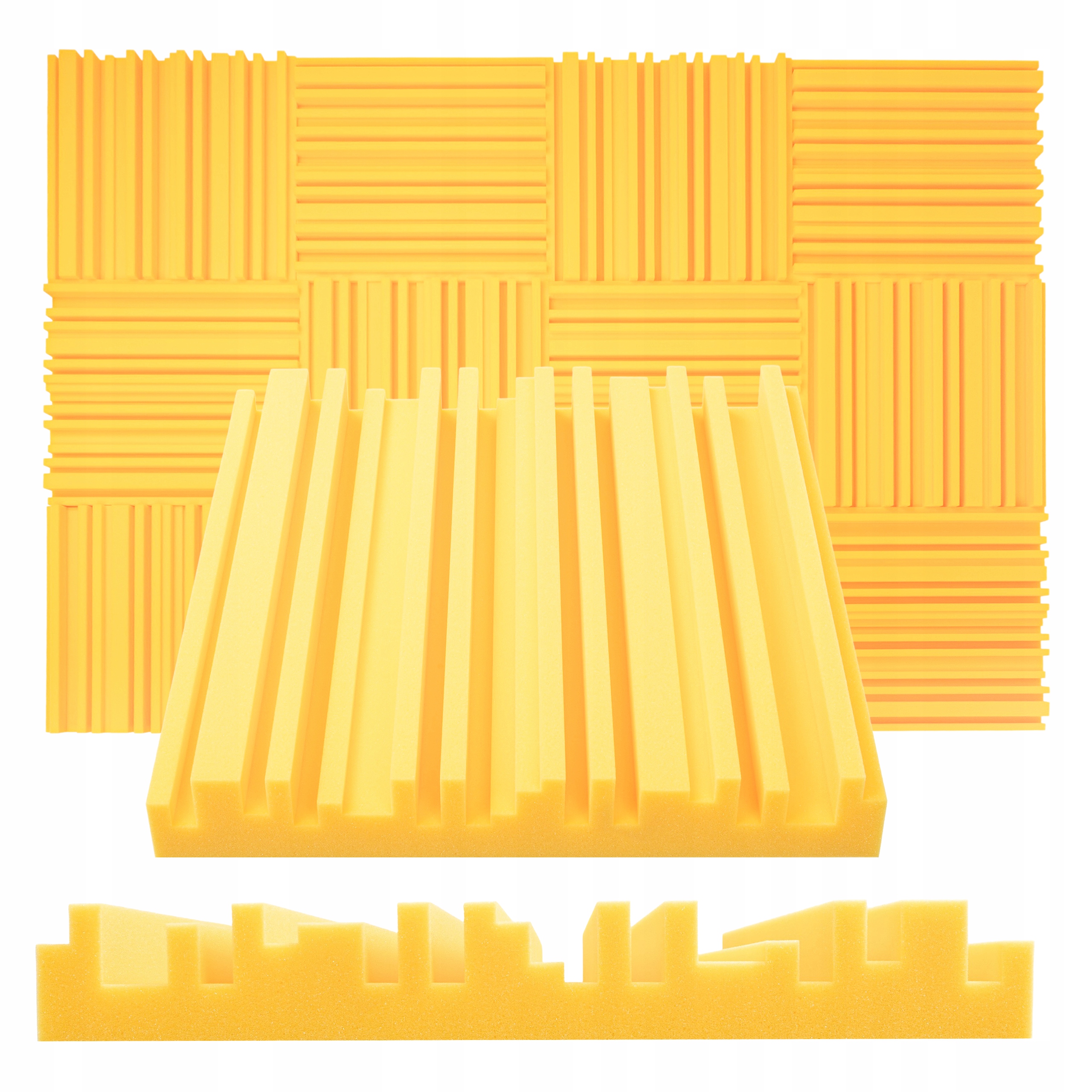 Profesionálne akustické peny do multimediálnych priestorov, nástenné, 7 cm