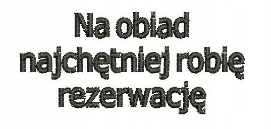 

Wzór haftu nr 29 (na obiad najchętniej robię rez)