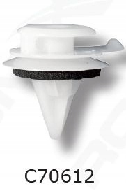 SPINKA LISTWY SZYBY CZOŁOWEJ LAND ROVER ROMC70612