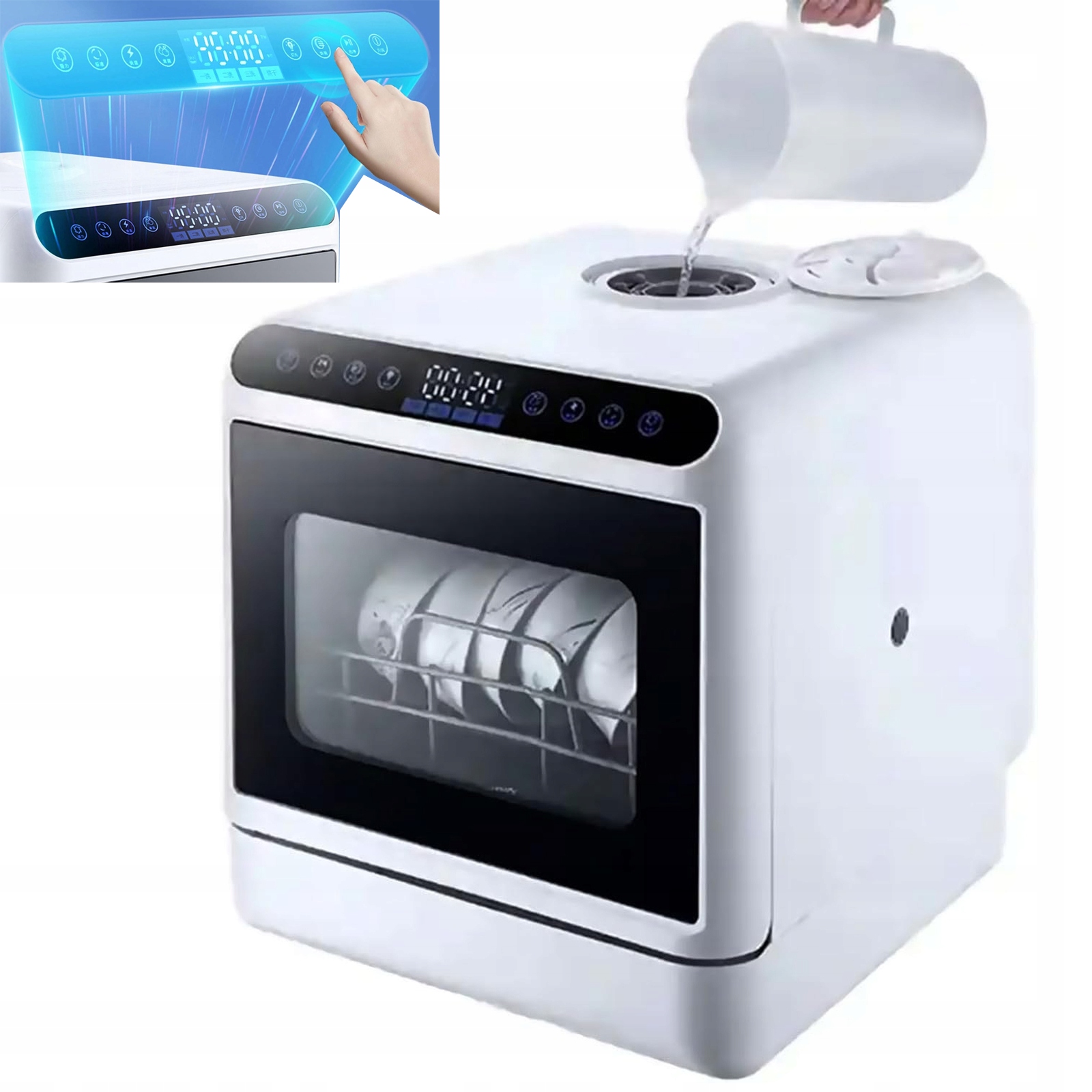 Wolnostojący Blat Zmywak Do Mini Stołu Hotelowego Z Uv Przenośny