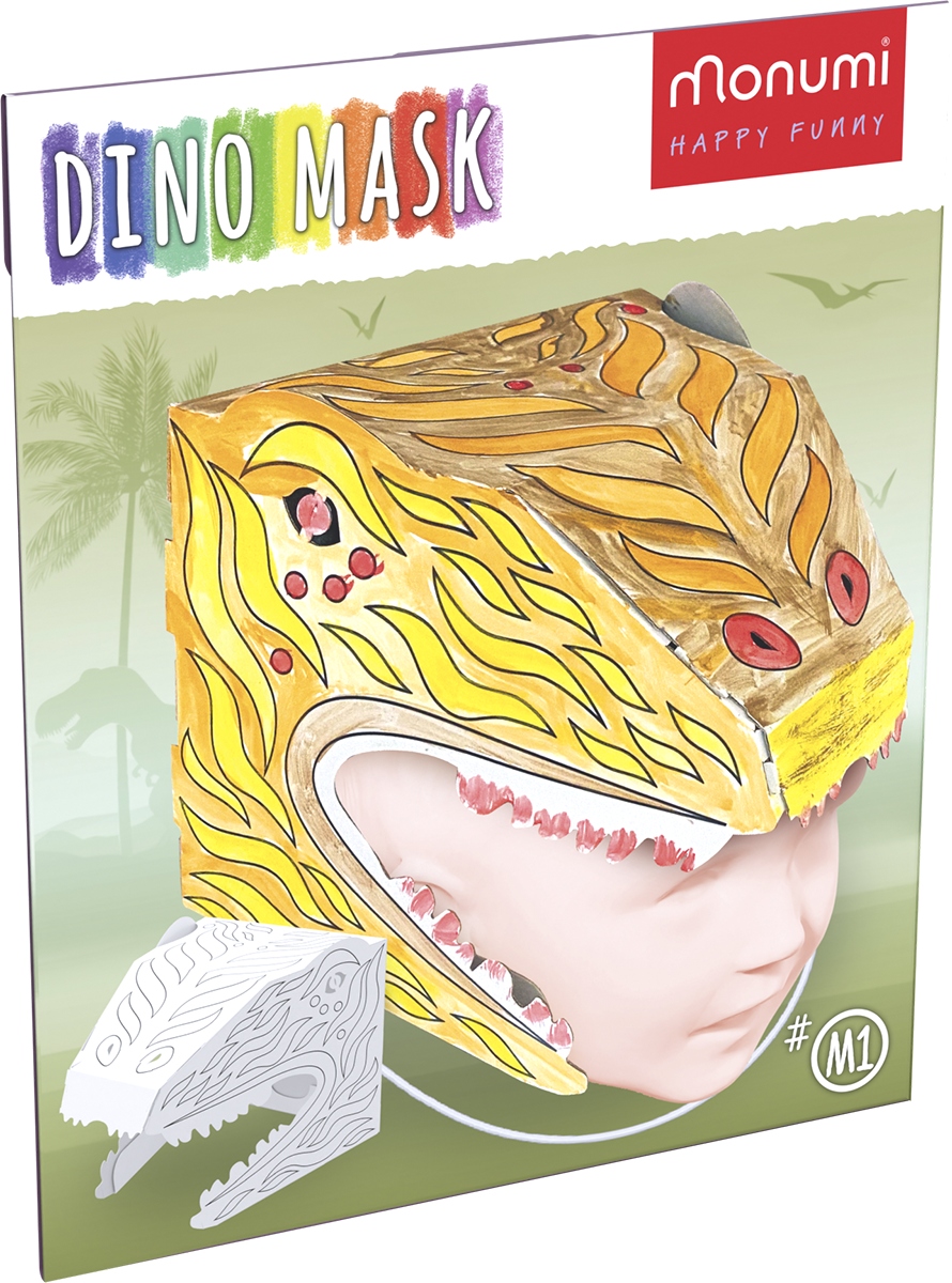 

Monumi Maska Kolorowanka Dino Spinozaur