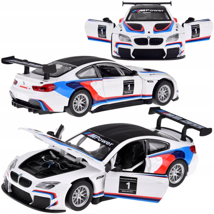 BMW M6 GT3 AUTO METALOWE SUV 1:32 ŚWIATŁO DŹWIĘK OTWIERANE DRZWI Rodzaj pojazdu samochód osobowy