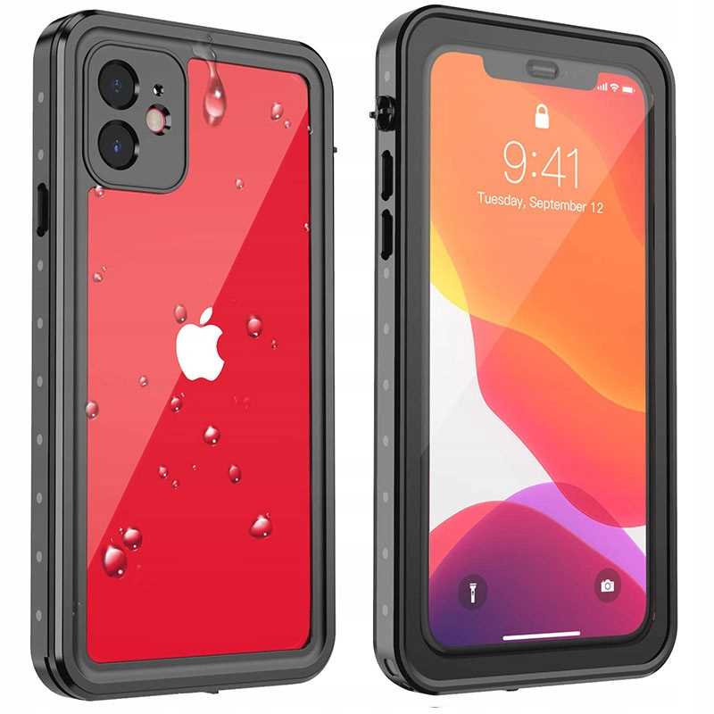 Etui do iPhone 11, Red Pepper, Pełna ochrona 360°, Wzmocnione, case