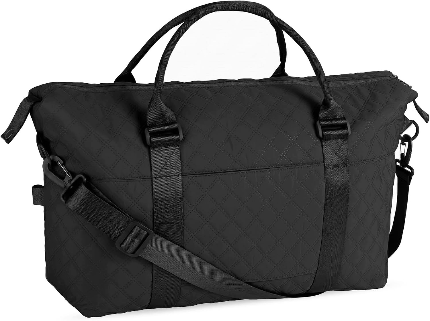 Torba podróżna damska na siłownię 45x16x30 czarna