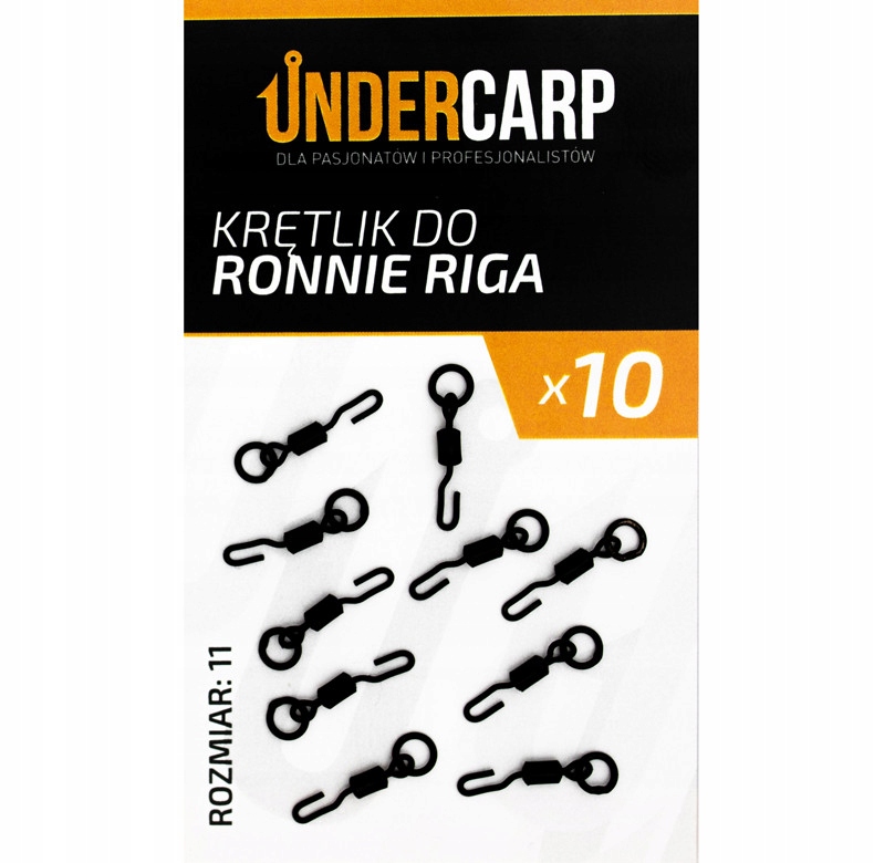 Krętlik do Ronnie Riga roz 11 10szt UnderCarp