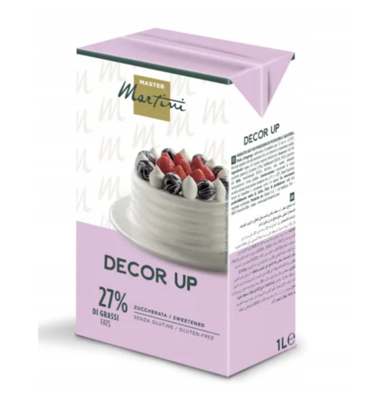 Šlehaná smetana Decor Up Master Martini 1 l