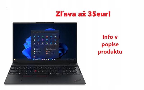 Lenovo ThinkPad E16 Gen 3 Čierny (21SR0077CK)