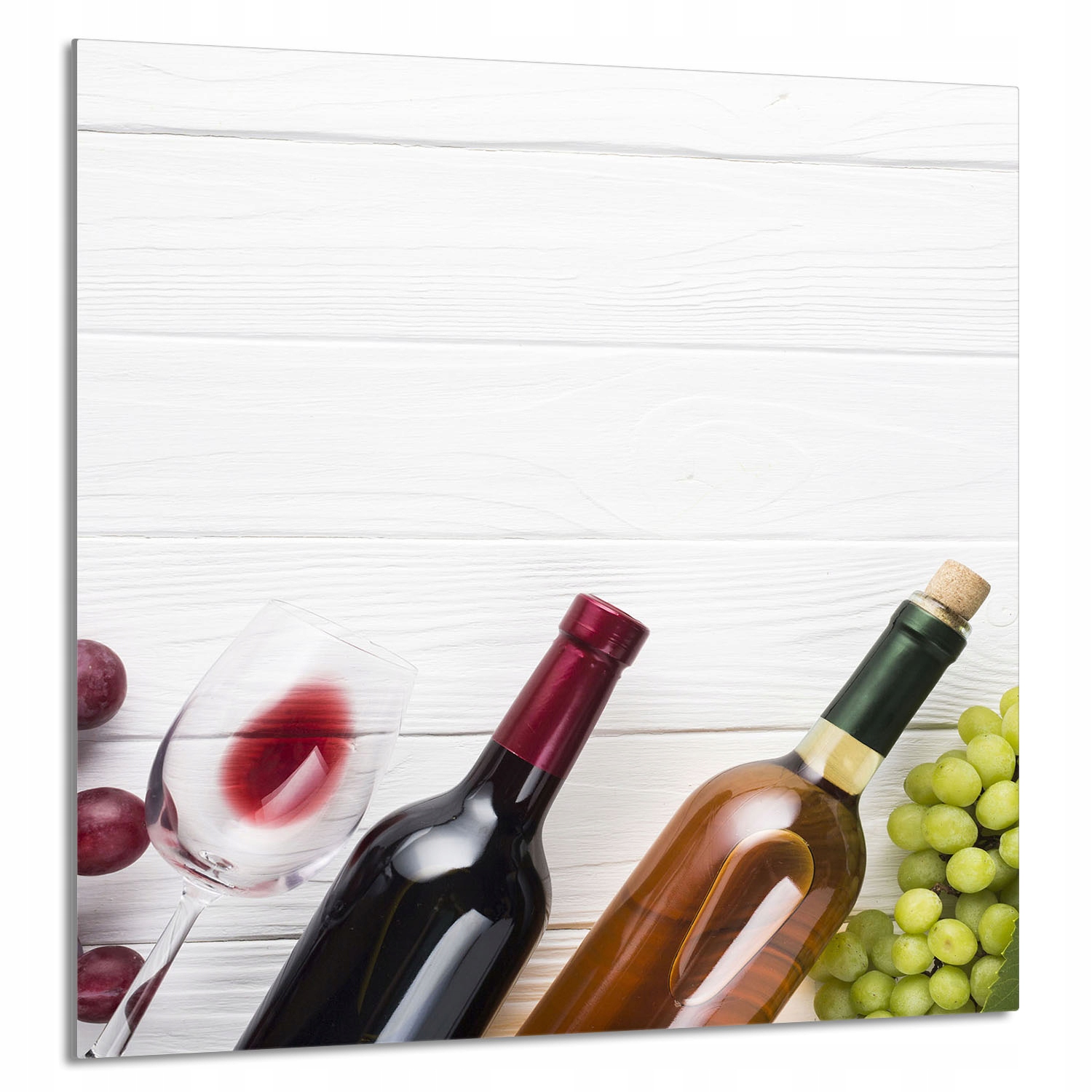 Skleněný Panel Do Kuchyně 60x65 Víno Tvrzené Sklo