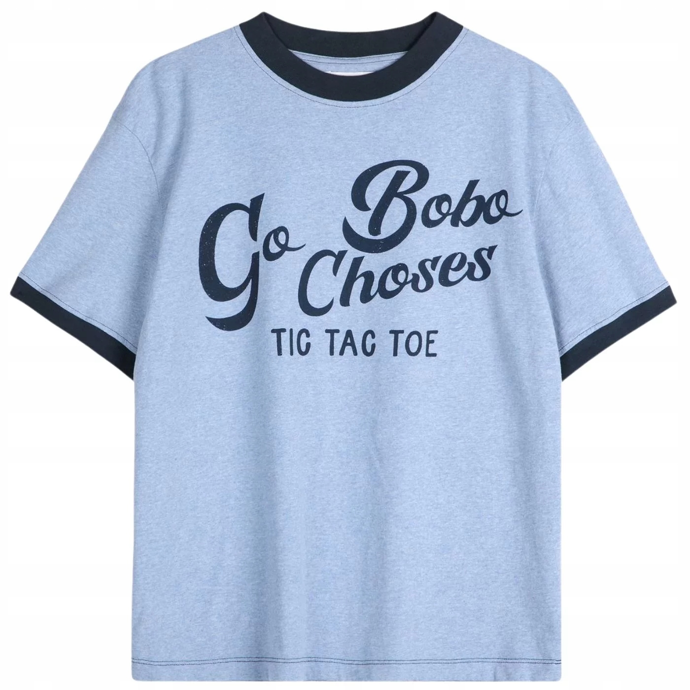 Tričko „Go Bobo“ XL Světle modré Bobo Choses