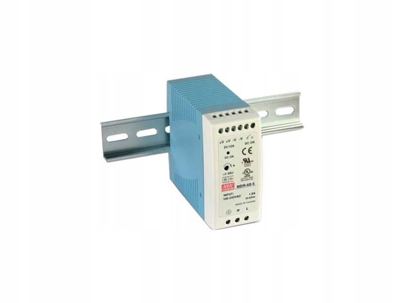 Napájací zdroj pre Din lištu 24VDC/2,5A MDR-60-24