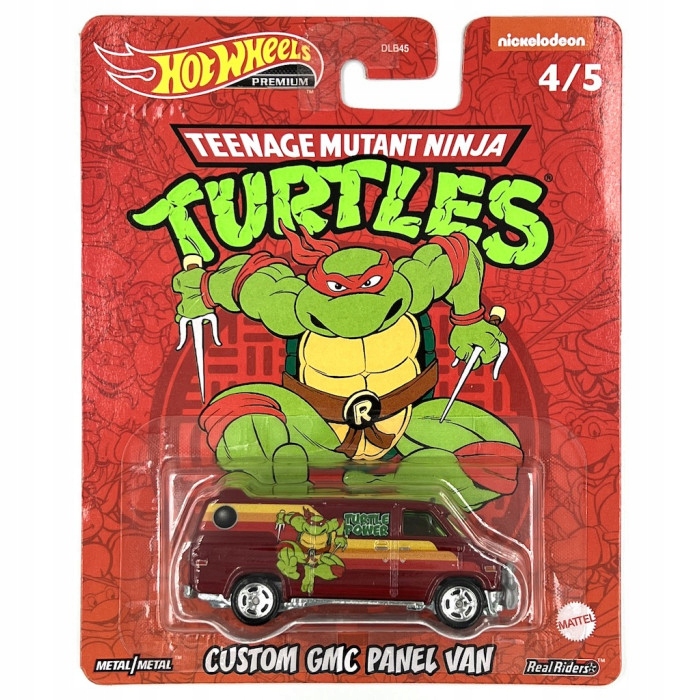 Custom Gmc Panel Van Pop Culture Teenage Mutant Hot Wheels Premium