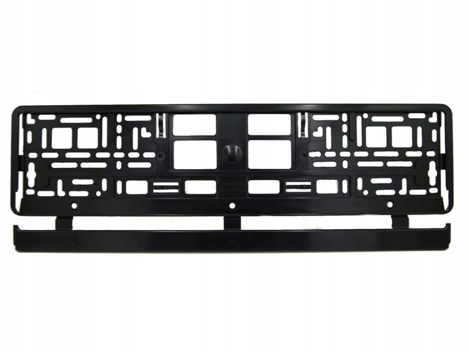 Ramka do tablic rejestracyjnych tablicy rejestracyjnej Utal czarna