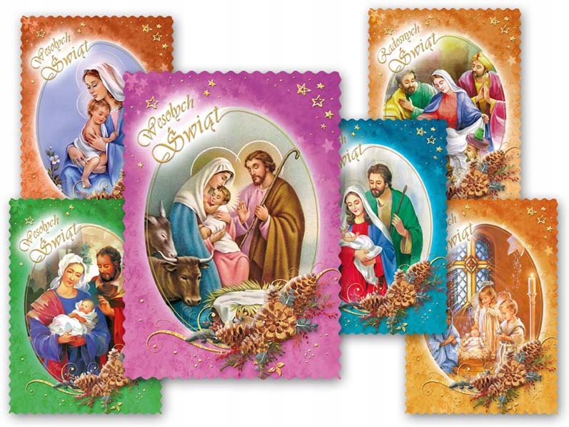 POCZTÓWKA KARTKA Boże Narodzenie ŚWIĘTA 1 SZTUKA Kod producenta PV003