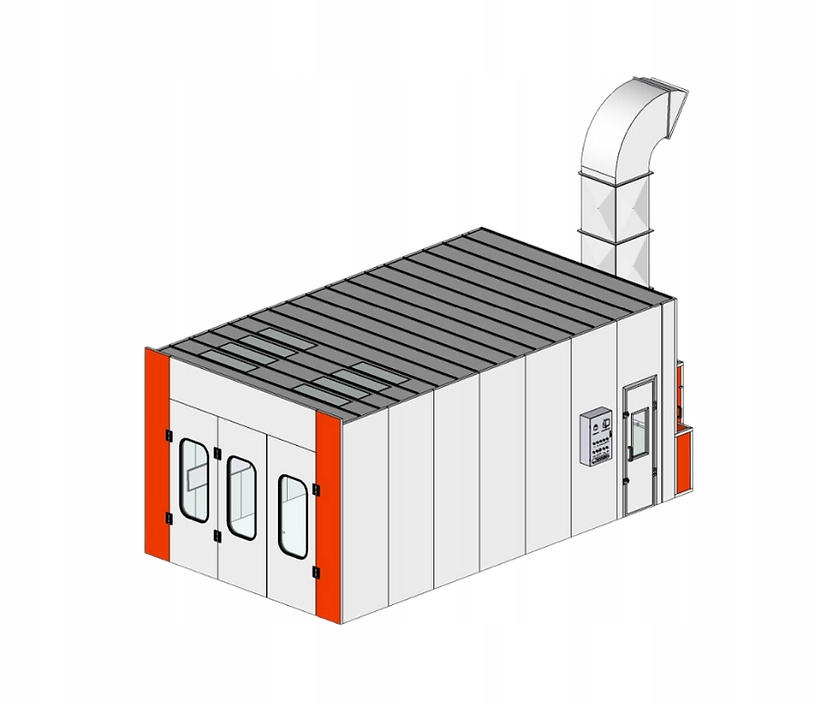 Kabina lakiernicza komora malarska 7x4m samochodowa basic ABC Group