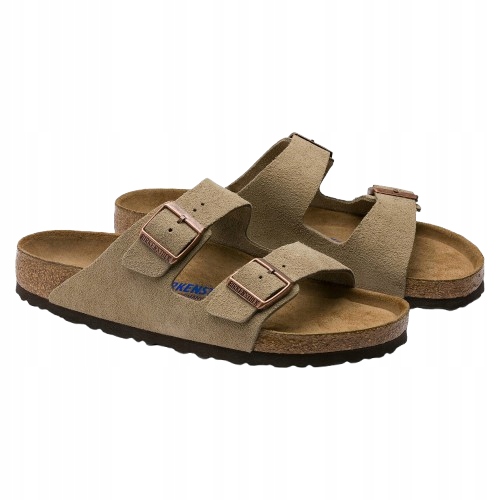 Birkenstock Nazouváky Kožené Bežové Se Zapínáním 38 I4A