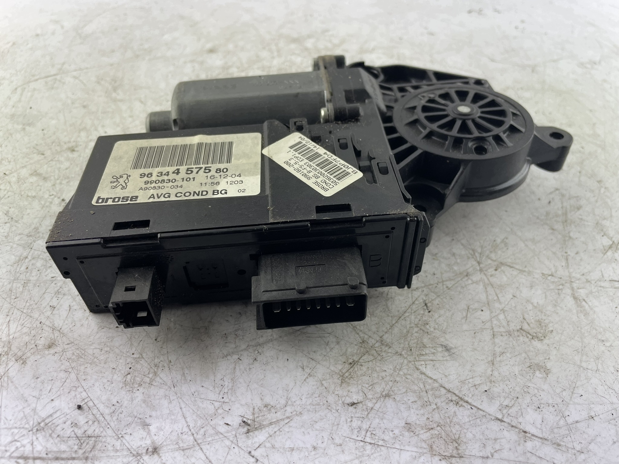 engine podnosnika windows left front Peugeot 307 9634457580 990830-101