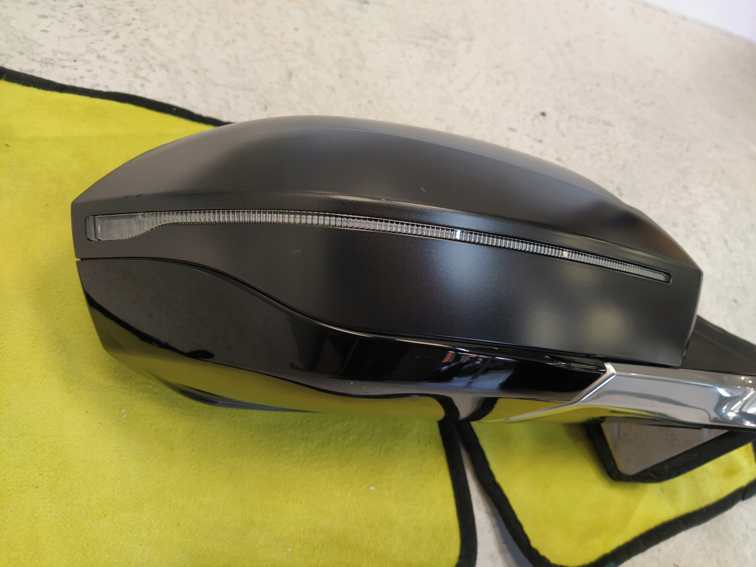 BMW 7 G70 mirror exterior ASYSTENT GRZANE right 9+6 PIN