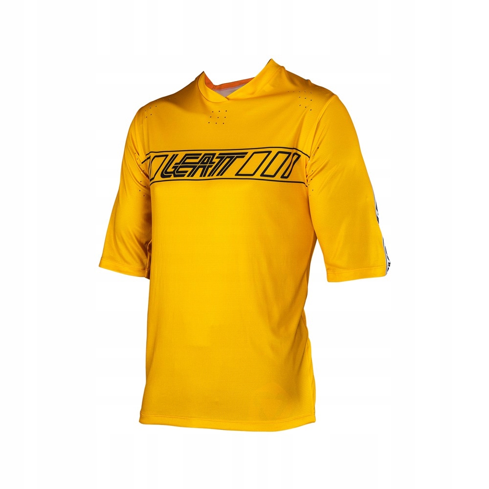 Leatt Cyklistický Teplákovka Mtb Enduro 3.0 Jersey Gold Zlatá Barva Rozměr