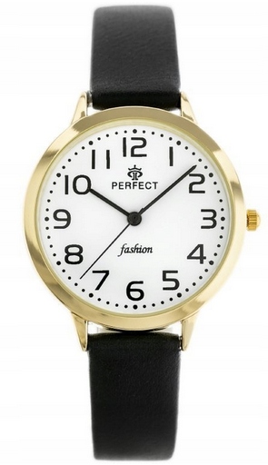 CZYTELNY DAMSKI ZEGAREK PERFECT PASEK Duże Cyfry