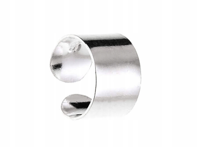 NAUSZNICA OPONKA ZACISK EAR CUFF GŁADKA FAKE kn221 - 0,7g.