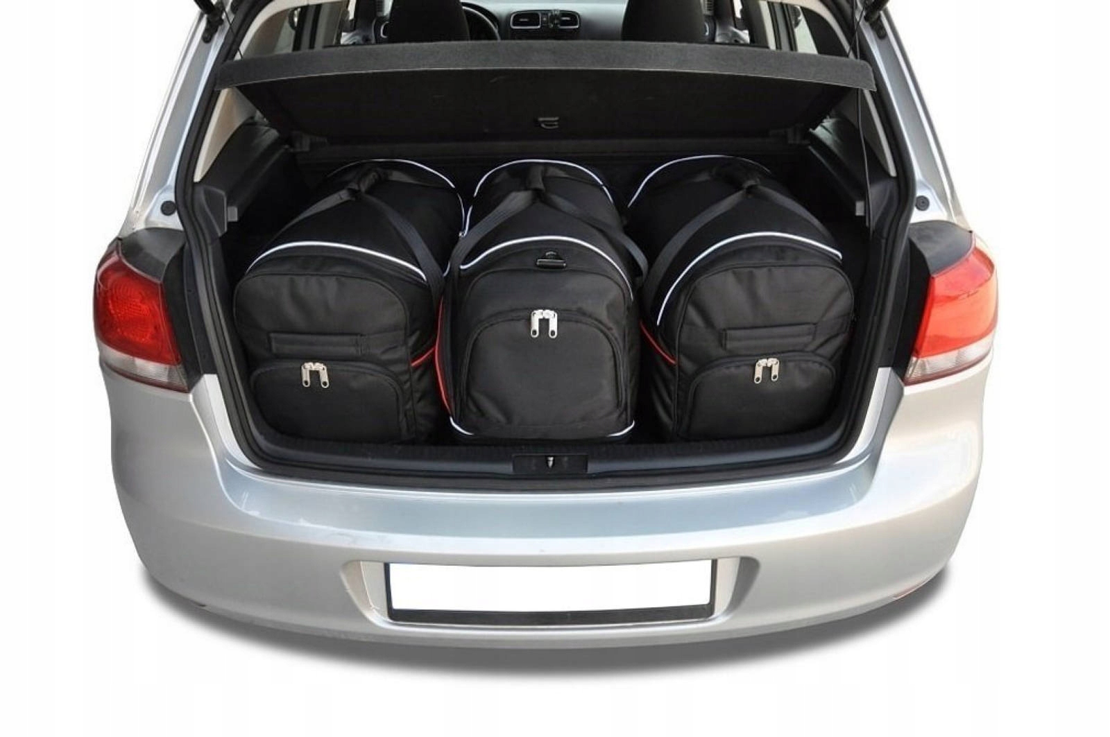 J&j Automotive Sada 3ks cestovných tašiek Sport pre Vw Golf Hatchback 2008
