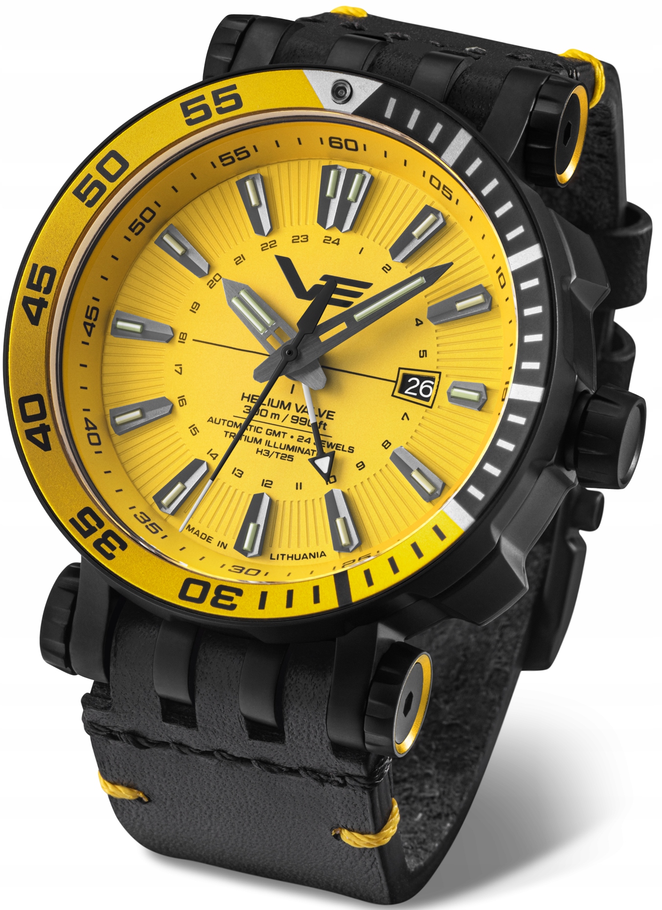 Nové originální hodinky Vostok Europe NH34-575C719 Energia Rocket Automatic