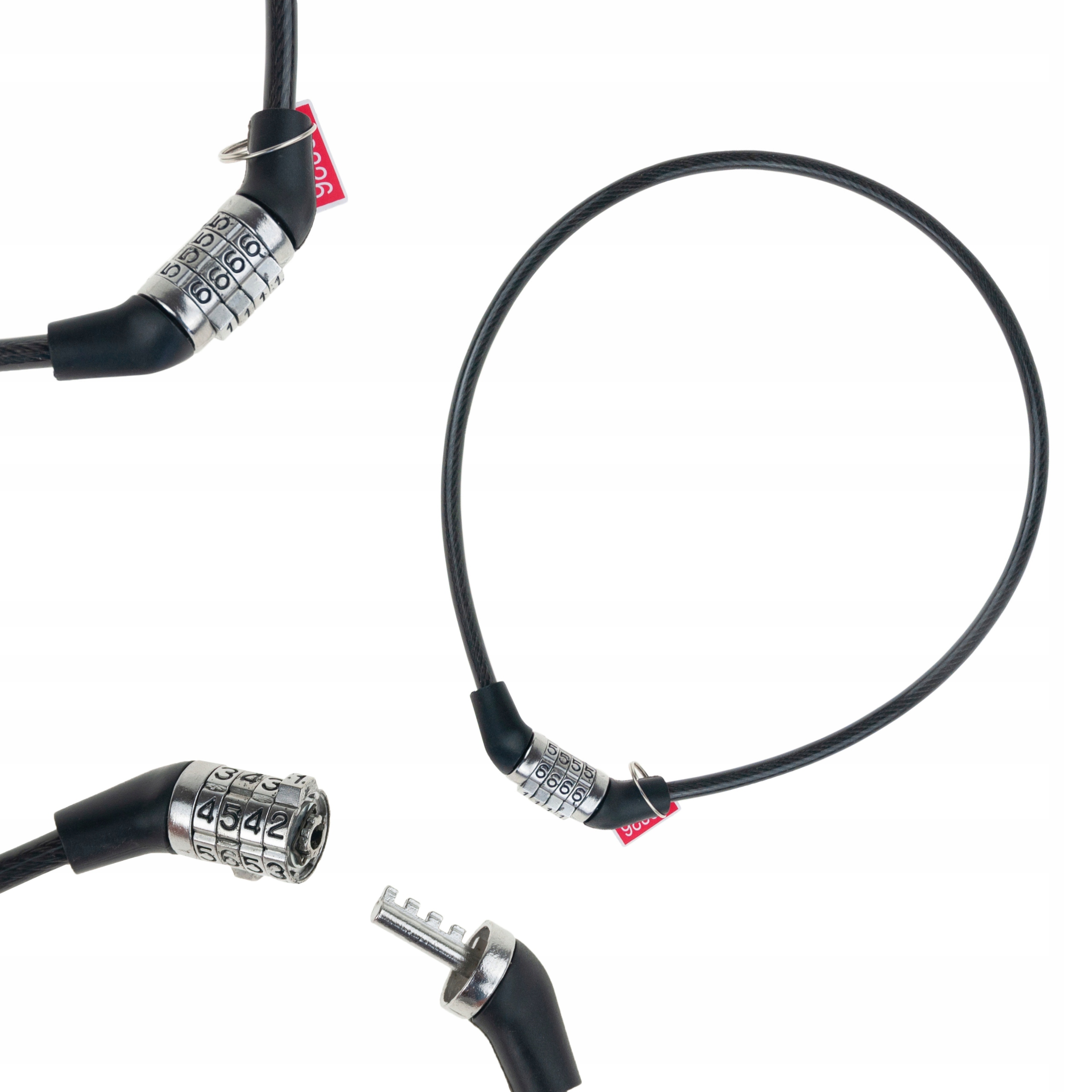 ZAPIĘCIE BLOKADA ZABEZPIECZENIE ROWEROWE LINKA na SZYFR rower Skuter MOTOR