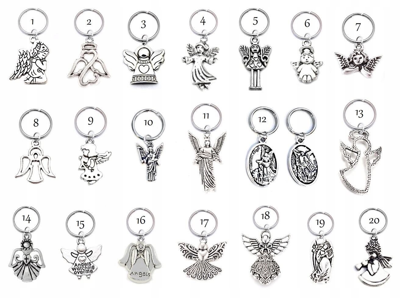 PODZIĘKOWANIE KOMUNIA ANIOŁEK DLA GOŚCI BRELOK MIX Rodzaj inne