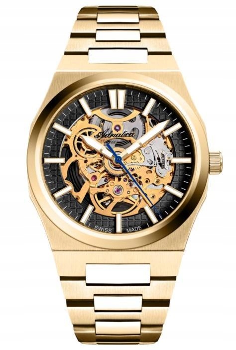 Nový Originální Pánské Hodinky Adriatica A8326.1116SA zlaté automatické