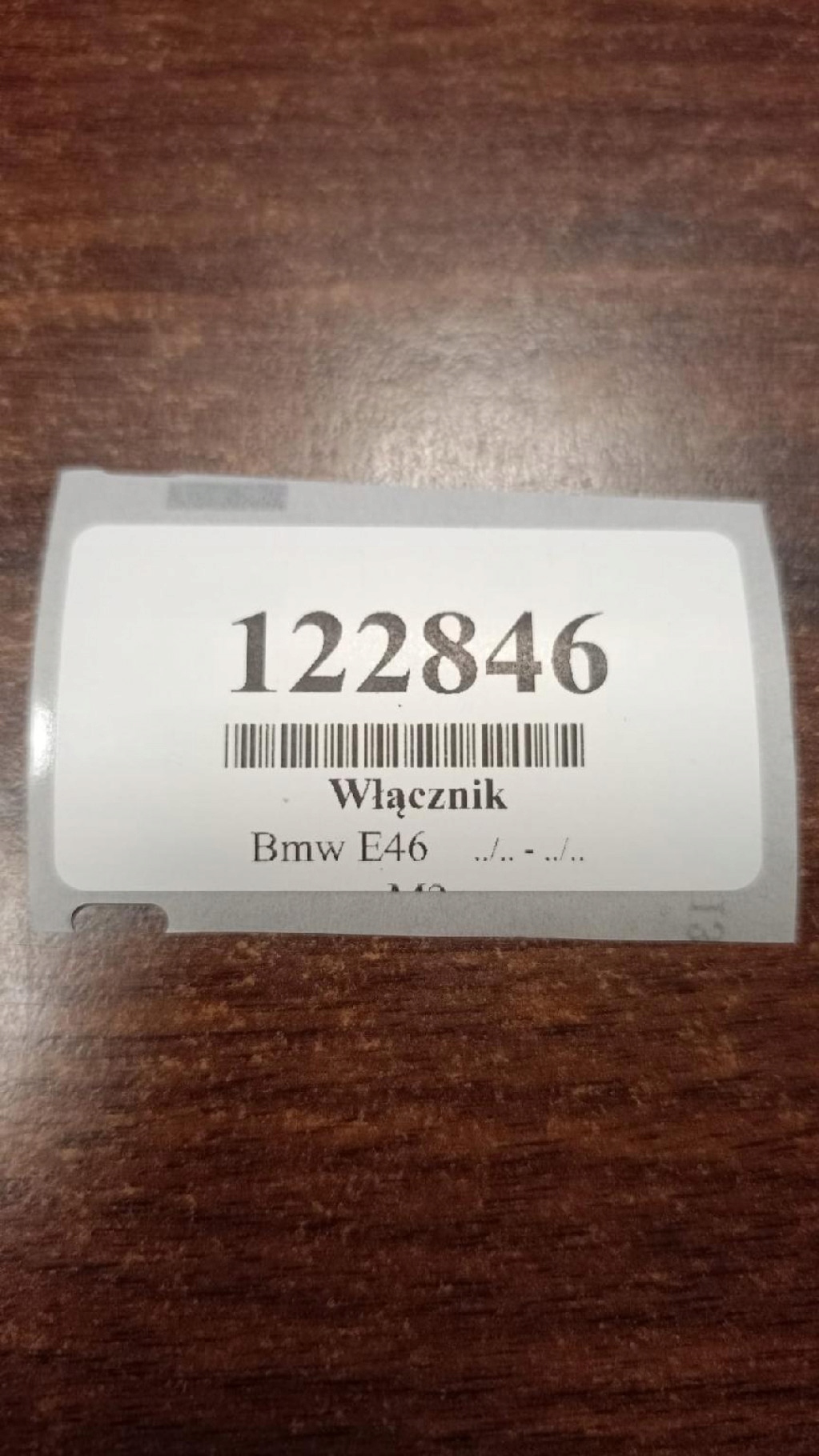 BMW E46 Schalter Leuchten 61314108586