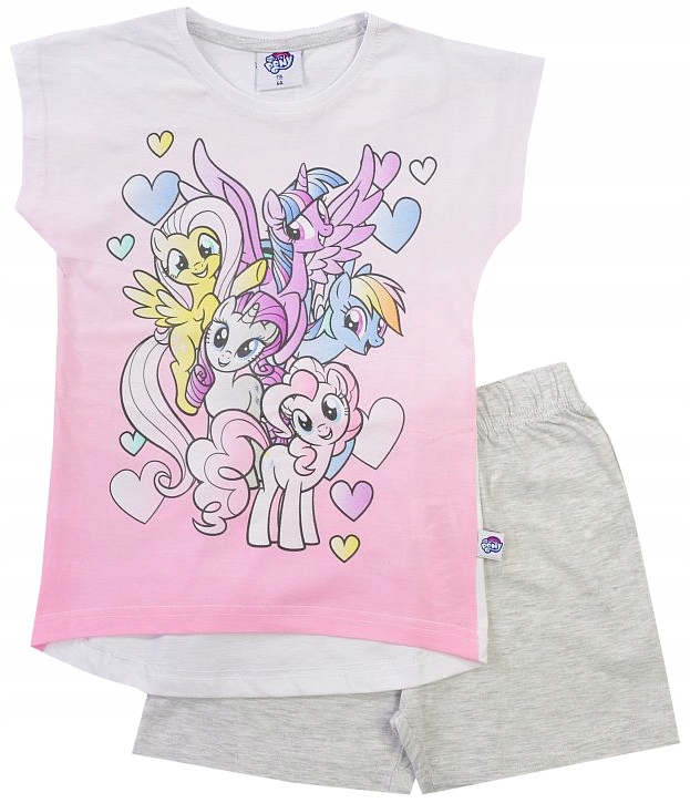 

Mlp Pony Komplet Piżama krótkie spodenki 116 E254B