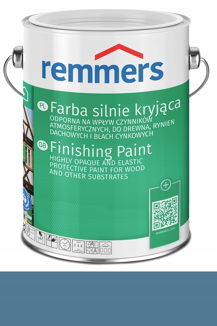 Remmers Deckfarbe barva na dřevo 0,75L Světle Modrá