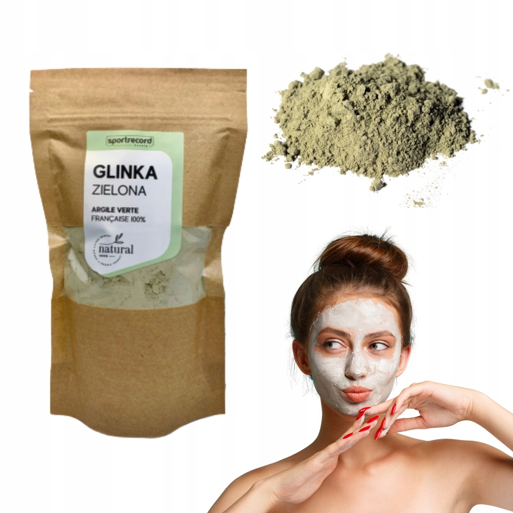 

Glinka Zielona Bio oczyszczająca na Trądzik 200g