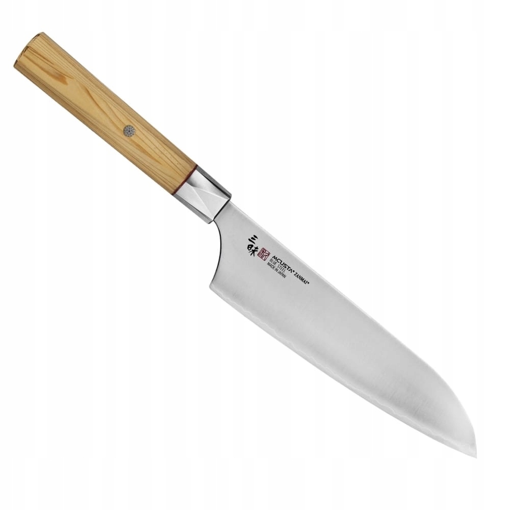 Mcusta Zanmai Beyond Aogami Japonský nôž Santoku na zeleninu 63HRC 18 cm