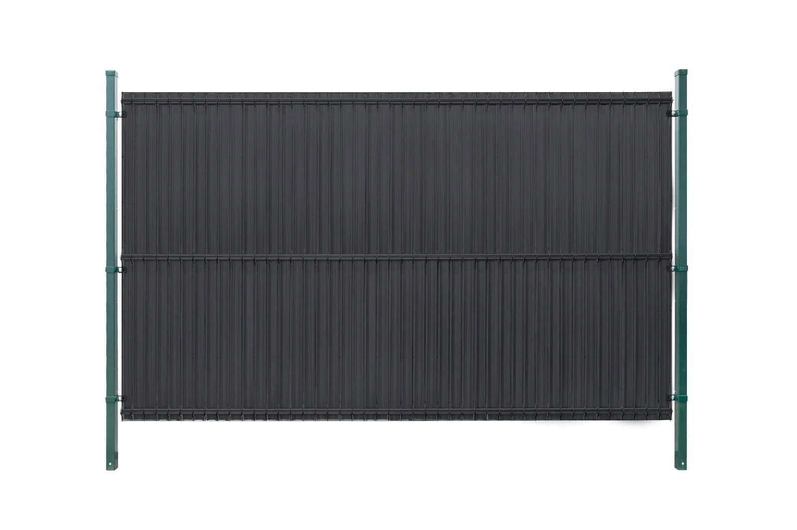 Listwy ogrodzeniowe pionowe 153 cm antracyt (44-62 mm)