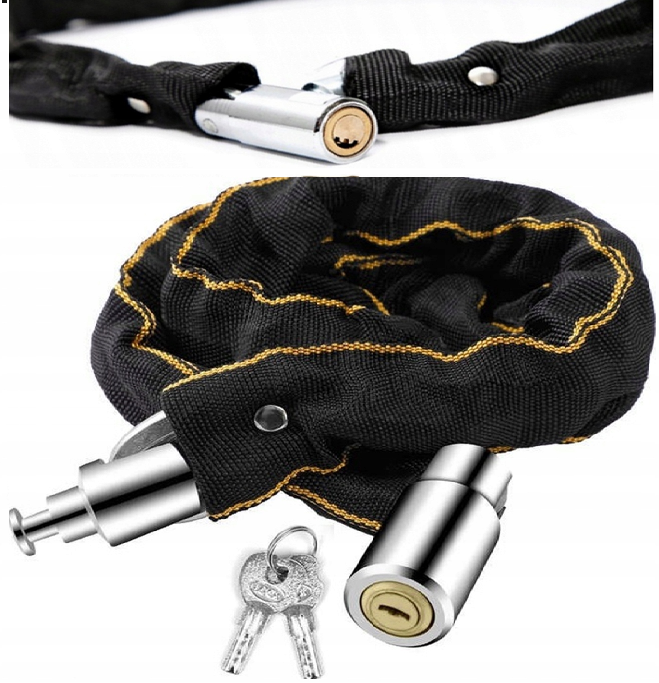 

Zapięcie Blokada Rowerowa Łańcuch Na Rower Motor