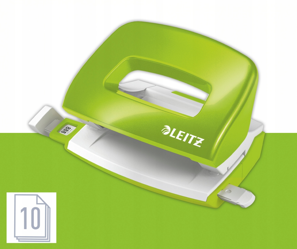 Dziurkacz mini Leitz NeXXt Wow zielony x2 Marka Leitz