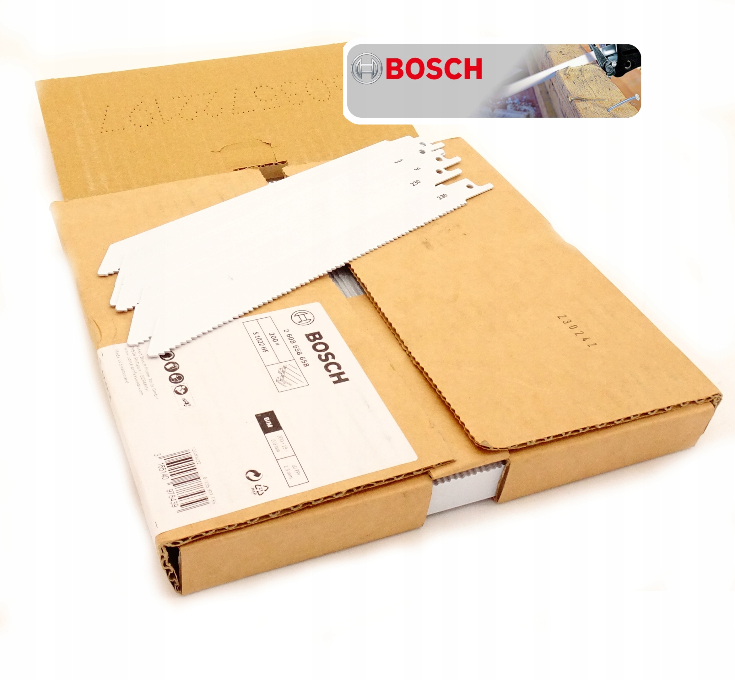 

Bosch Brzeszczot Do Piły Szablastej Noże 10 szt
