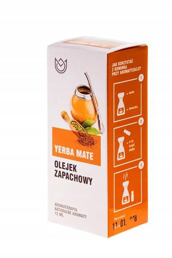 

Naturalne Aromaty olejek Yerba Mate 12ml