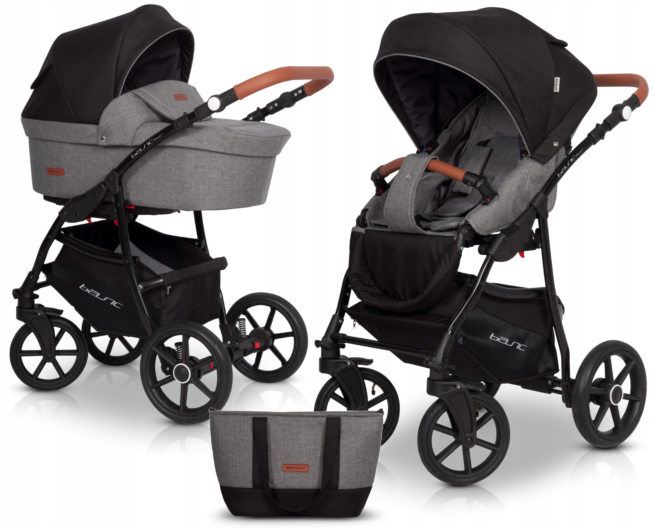 WÓZEK 3w1 WIELOFUNKCYJNY POLSKI Nowość Basic Riko Kod producenta Basic Plus