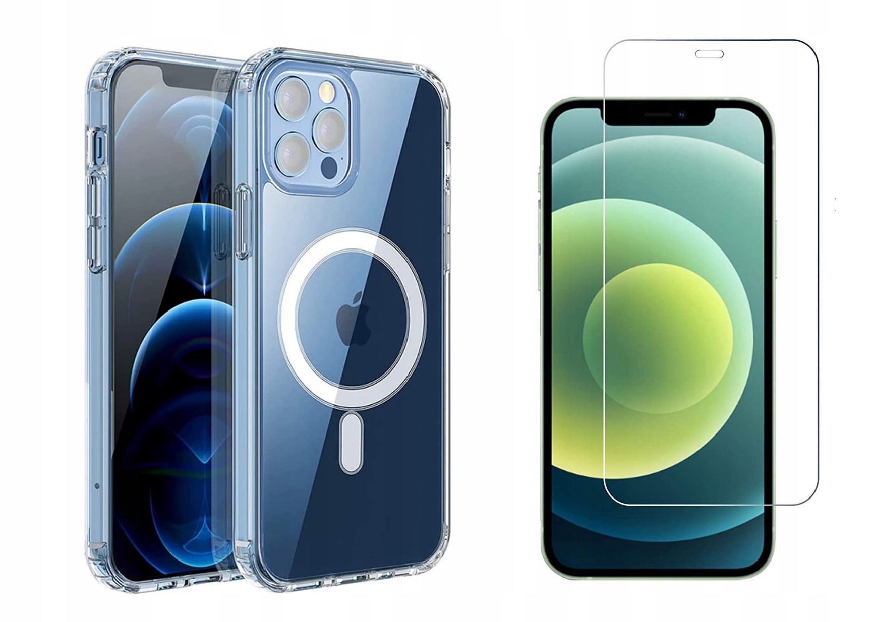 Etui Mag Cover Braders + Szkło do iPhone 12 Pro