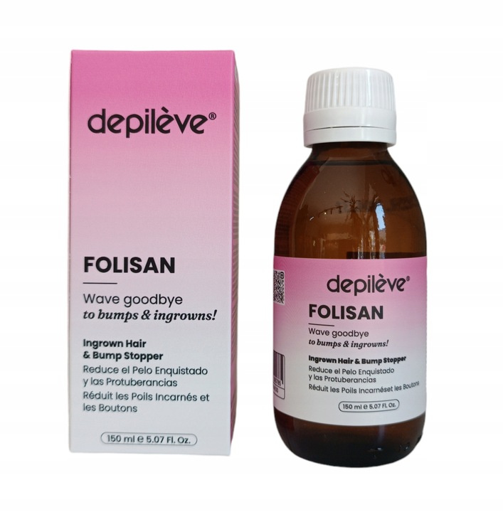 Depileve Folisan Tekutý přípravek na zarostlé vlasy 150 ml