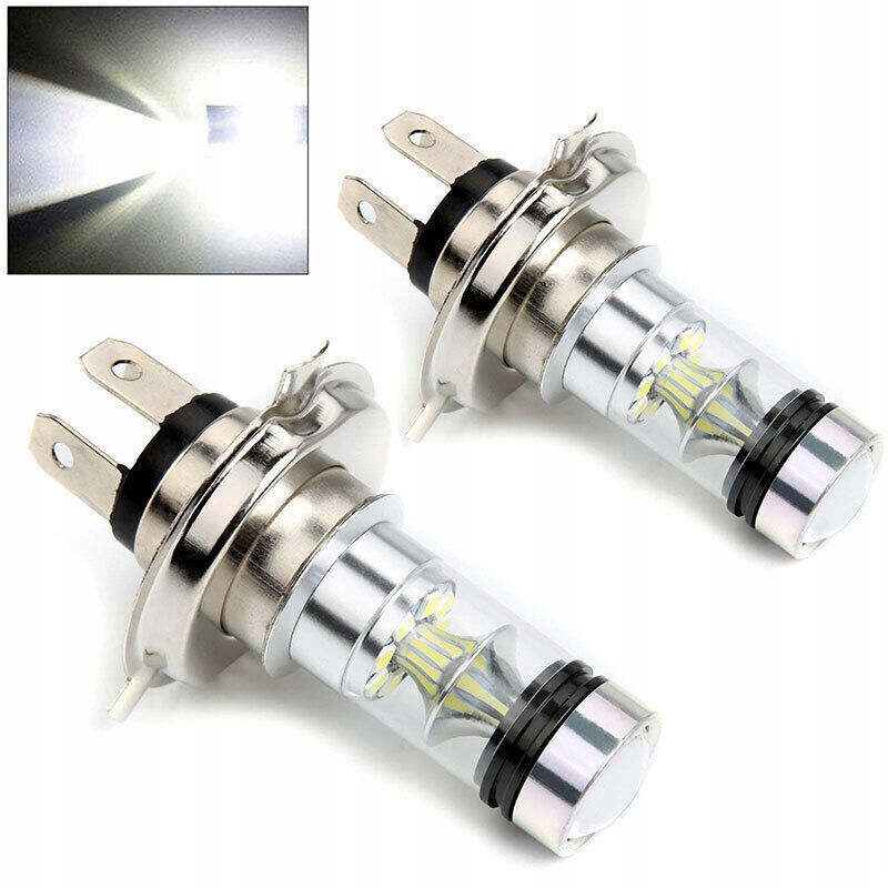 

Żarówki Mocne Led Odporny Na Mgłę H4 12V 100W 2szt