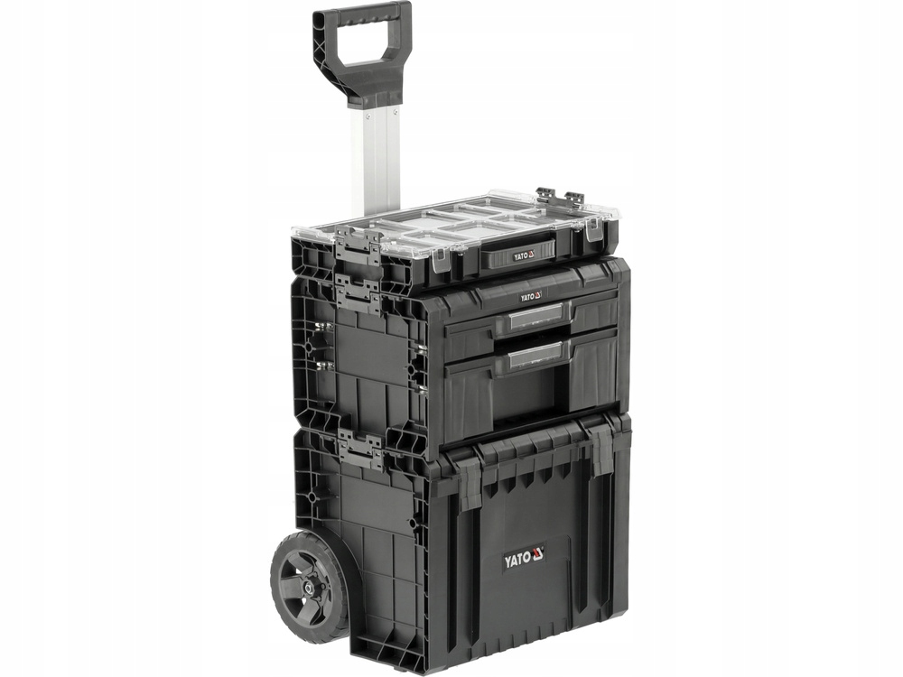 Nástrojový box na kolečkách Yato Set 3 Modulární Boxy YT-09173