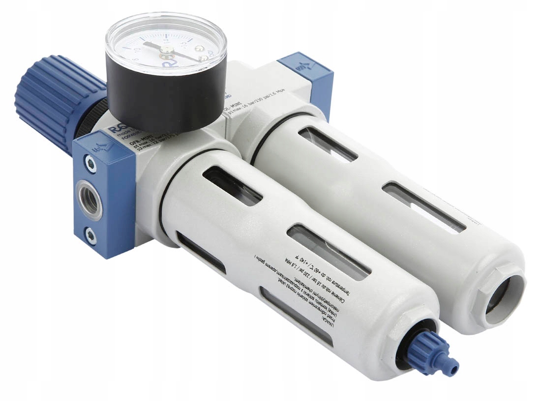 FILTR REDUKTOR ODWADNIACZ NAOLEJACZ 1/4'' - RQS Kod producenta 05-00-40